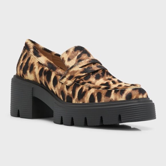 Stuart Weitzman Soho Loafer Leopard Lux NIB - Picture 1 of 11